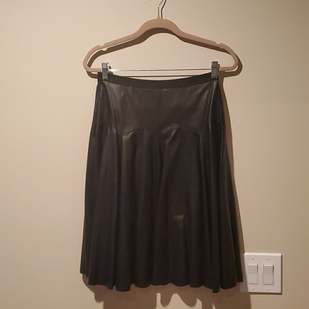 Leather skirt